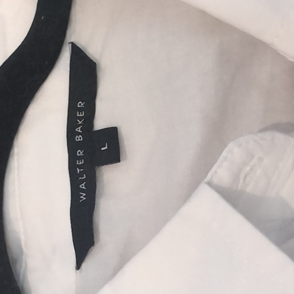 Walter Baker Oversized White Cotton Tunic - Picture 3 of 7